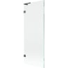 Mexen Lunar L Badewannen-Faltwand 1-flügelig 70 x 150 cm, transparent, gebürstetes Gun Gray - 897L-070-000-66-00