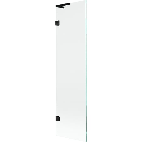Mexen Lunar L Badewannenabtrennung 1-flügelig 50 x 150 cm, transparent, schwarz - 897L-050-000-70-00