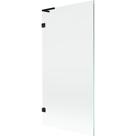 Mexen Lunar L Badewannenfaltwand 1-flügelig 90 x 150 cm, transparent, schwarz - 897L-090-000-70-00