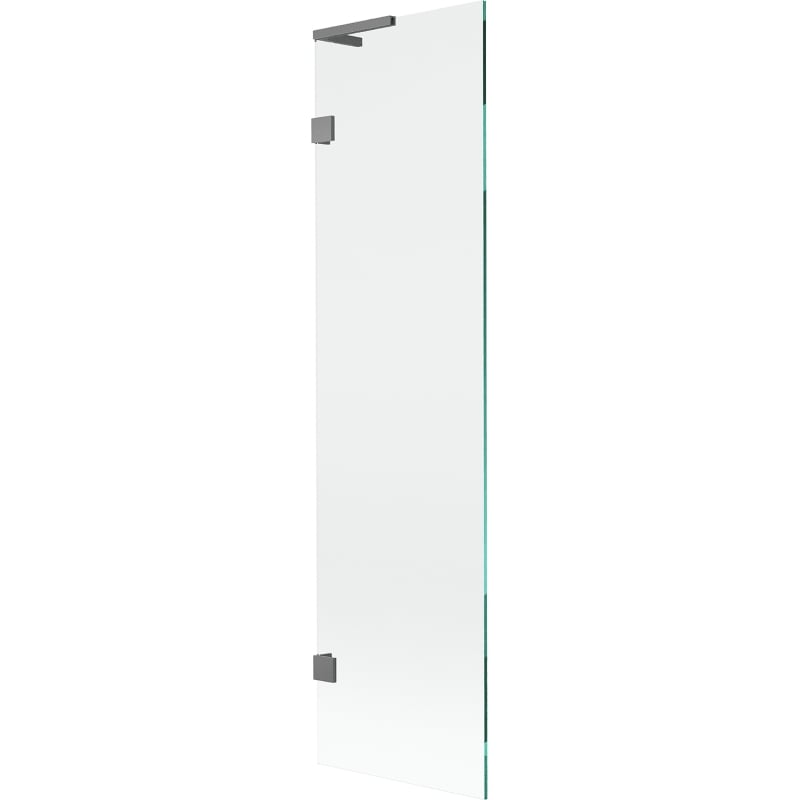 Mexen Lunar L Duschwand 1-flügelig 50 x 150 cm, transparent, Gun Metal - 897L-050-000-95-00