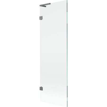 Mexen Lunar L Badewannen-Faltwand 1-flügelig 60 x 150 cm, transparent, Gun Metal - 897L-060-000-95-00