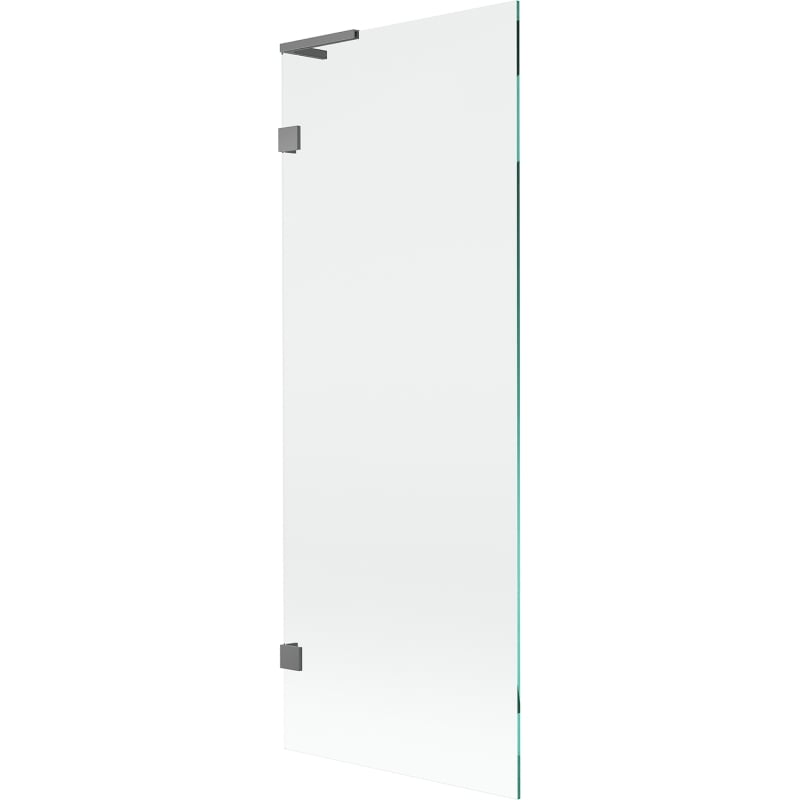 Mexen Lunar L Badewannenfaltwand 1-flügelig 70 x 150 cm, transparent, Gun Metal - 897L-070-000-95-00