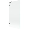 Mexen Lunar L Badewannenabtrennung 1-flügelig 90 x 150 cm, transparent, Gun Metal - 897L-090-000-95-00