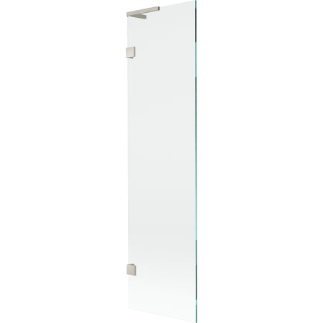 Mexen Lunar L Wannenschirm 1-flügelig 50 x 150 cm, transparent, gebürsteter Nickel - 897L-050-000-97-00