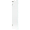 Mexen Lunar L Wannenschirm 1-flügelig 50 x 150 cm, transparent, gebürsteter Nickel - 897L-050-000-97-00