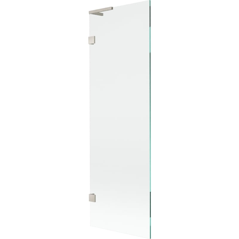 Mexen Lunar L Badewannenwand 1-flügelig 60 x 150 cm, transparent, gebürstetes Nickel - 897L-060-000-97-00
