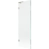 Mexen Lunar L Badewannenwand 1-flügelig 60 x 150 cm, transparent, gebürstetes Nickel - 897L-060-000-97-00