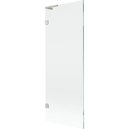 Mexen Lunar L Badewannenabtrennung 1-flügelig 70 x 150 cm, transparent, gebürsteter Nickel - 897L-070-000-97-00