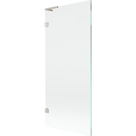 Mexen Lunar L Badewannenfaltwand 1-flügelig 80 x 150 cm, transparent, gebürsteter Nickel - 897L-080-000-97-00