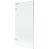 Mexen Lunar L Badewannenwand 1-flügelig 90 x 150 cm, transparent, gebürstetes Nickel - 897L-090-000-97-00