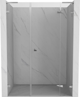 Mexen Lunar L Duschkabine mit Schwingtür rechts 120 cm, Transparent, Chrom - 834SL-120-050-01-00-P