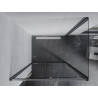Mexen Apia Schiebeduschkabine 95 x 100 cm, transparent, Chrom - 840-095-100-01-00