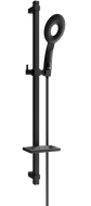 Mexen DQ73 schwarzes, verschiebbares Duschset - 785734581-70
