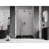 Mexen Lunar L Duschdrehtür rechts 150 cm, transparent, Roségold - 834SL-150-050-60-00-P