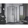 Mexen Apia Duschkabine verschiebbar 130 x 80 cm, transparent, Chrom - 840-130-080-01-00