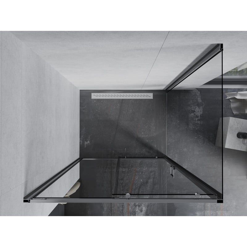 Mexen Apia Schiebeduschkabine 140 x 100 cm, transparent, Chrom - 840-140-100-01-00
