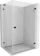 Mexen Lunar-B L Duschkabine, rechte Tür 95 x 90 cm, transparent, schwarz - 832L-095-090-70-00-P