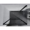 Mexen Apia schiebbare Duschkabine 135 x 90 cm, transparent, schwarz - 840-135-090-70-00