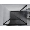 Mexen Apia Schiebetür-Duschkabine 135 x 90 cm, transparent, schwarz - 840-135-090-70-00