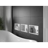 Mexen X-Wall-R Nischenablage mit Flansch 30 x 20 cm, weiß - 1920302010