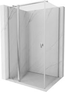 Mexen Mist T Duschkabine, pendelbar, 80 x 70 cm, transparent, Chrom - 8A4T-080-070-01-00