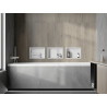 Mexen X-Wall-R Nischenregal mit Flansch 30 x 20 cm, weiß - 1920302010