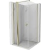 Mexen Mist T Duschkabine klappbar 70 x 70 cm, transparent, gold - 8A4T-070-070-50-00