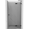 Mexen Lunar L Duschschwingtür rechts 80 cm, transparent, schwarz - 834L-080-000-70-00-P