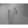 Mexen Mist Duo Duschkabine schwenkbar 105 x 70 cm, transparent, Chrom - 8A4-105-070-01-00