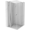 Mexen Mist Duo Duschkabine schwenkbar 90 x 90 cm, transparent, chrom - 8A4-090-090-01-00