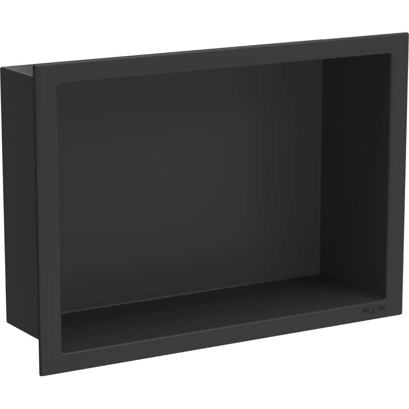 Mexen X-Wall-R Wandnische-Regal mit Flansch 30 x 20 cm, schwarz - 1970302010
