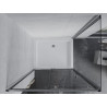 Mexen Apia Schiebeduschkabine 120 x 90 cm, transparent, Chrom + Duschwanne Rio - 840-120-090-01-00-4510