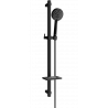 Mexen DQ75 verschiebbares Duschset, schwarz - 785754581-70
