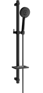 Mexen DQ75 verschiebbares Duschset, schwarz - 785754581-70