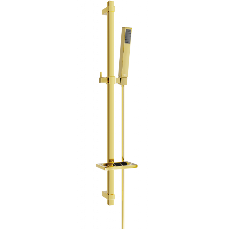 Mexen DQ77 verschiebbares Duschset, gold - 785774581-50
