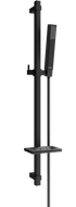 Mexen DQ77 schiebbares Duschset, schwarz - 785774581-70