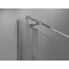 Mexen Mist T Duschkabine schwenkbar 110 x 100 cm, transparent, Chrom - 8A4T-110-100-01-00