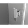 Mexen Mist T Duschkabine schwenkbar 95 x 110 cm, transparent, Chrom - 8A4T-095-110-01-00