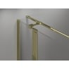 Mexen Mist T Duschkabine schwenkbar 70 x 80 cm, transparent, gold - 8A4T-070-080-50-00