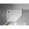 Mexen Flow Fünfeck-Duschwanne Slim Links 100 x 90 cm, Weiß Glanz - 46P109010L