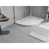 Mexen Flow Duschwanne Halbrund Asymmetrisch Slim Rechts 90 x 80 cm, Weiß Glanz - 46Q108090R