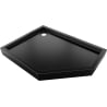 Mexen Flow+ Fünfeck-Duschwanne links 80 x 100 cm, schwarz matt - 46P708010LH