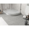 Mexen Flow+ Duschwanne halbkreisförmig asymmetrisch links 100 x 90 cm, weiß glänzend - 46Q109010LH