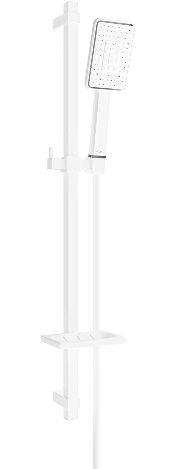 Mexen DQ54 Schiebe-Dusch-Set, Weiß - 785544581-21