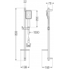 Mexen DQ54 Schiebedusche-Set, weiß - 785544581-21