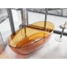 Mexen Pure Rostfreistehende Transparente Wanne 170 x 80 cm, Chrom Stöpsel - 58071708006