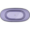 Mexen Pure Dunkles Schieferblau freistehende transparente Wanne 170 x 80 cm, Chromabfluss - 58071708010