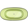Mexen Pure Lime freistehende transparente Badewanne 170 x 80 cm, Chromverschluss - 58071708012