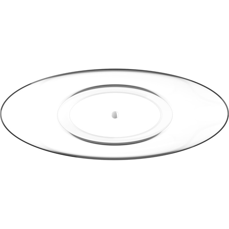 Mexen Vea Wanne freistehend transparent 180 x 80 cm, Stopfen Chrom - 58091808008