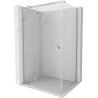 Mexen Mist-H T Duschkabine klappbar links 95 x 85 cm, transparent, Chrom - 8A5T-095-085-01-00-L